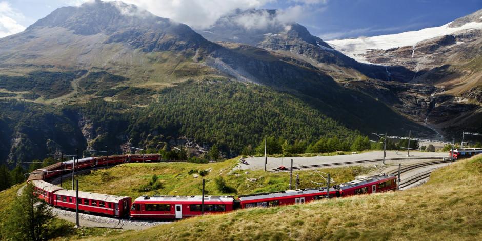 Avrupa'nın muhteşem manzaralara sahip tren rotaları