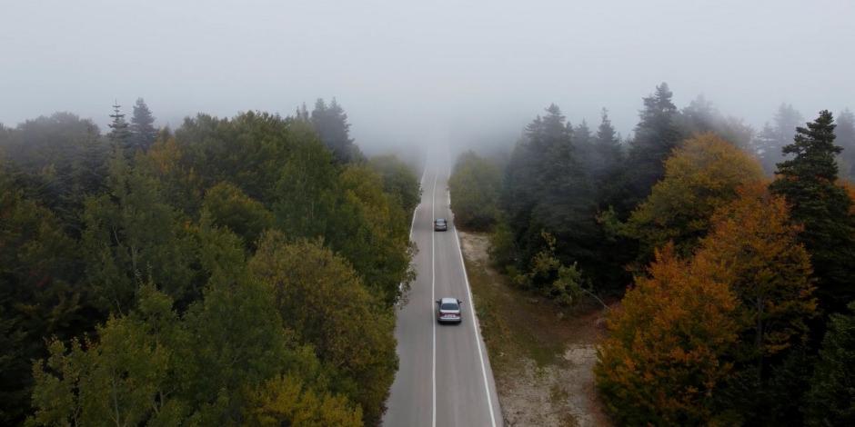 Uludağ’da tablo gibi sonbahar görüntüleri