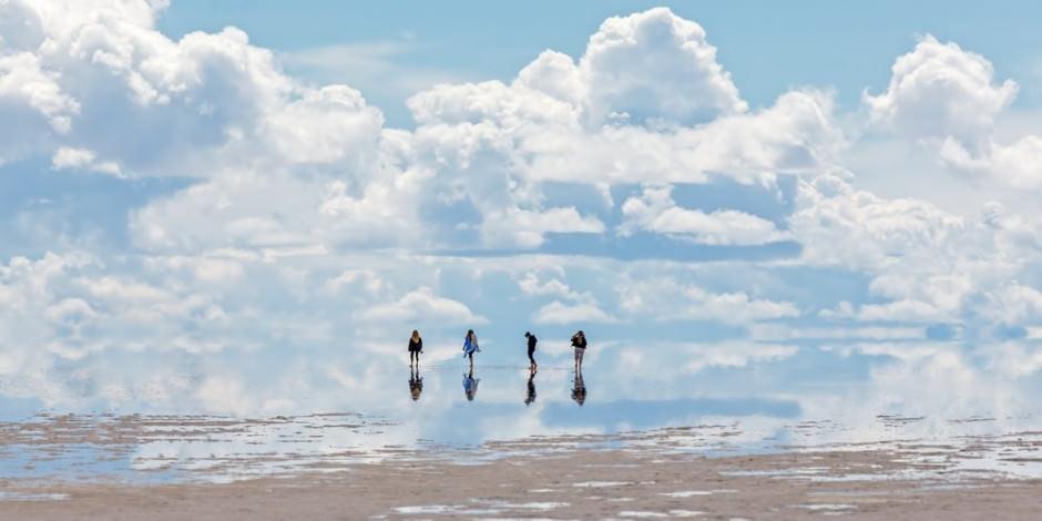 Gerçeküstü manzaralar: Uyuni Tuz Düzlükleri